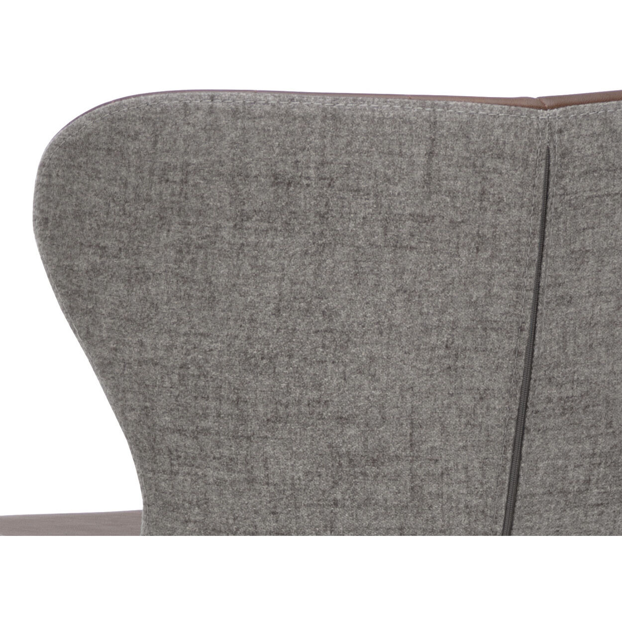 Arabella 40.5 inch Bravo Cognac / November Grey Barstool